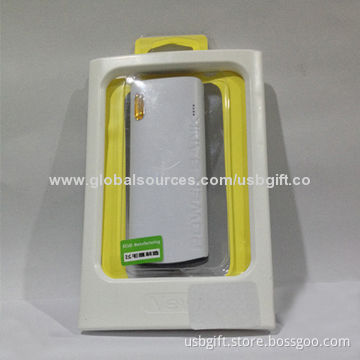 4,500mAh New Design Mini Smart External Battery Charger/Power Bank, 5V/1A Output, 112 x 49 x 24mm